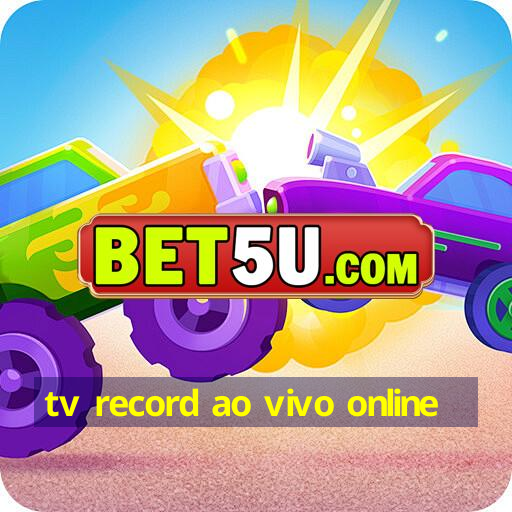 tv record ao vivo online